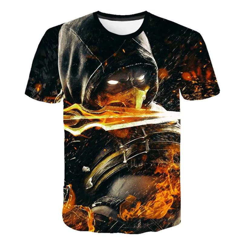 Mortal Kombat Casual Men And Women T Shirt